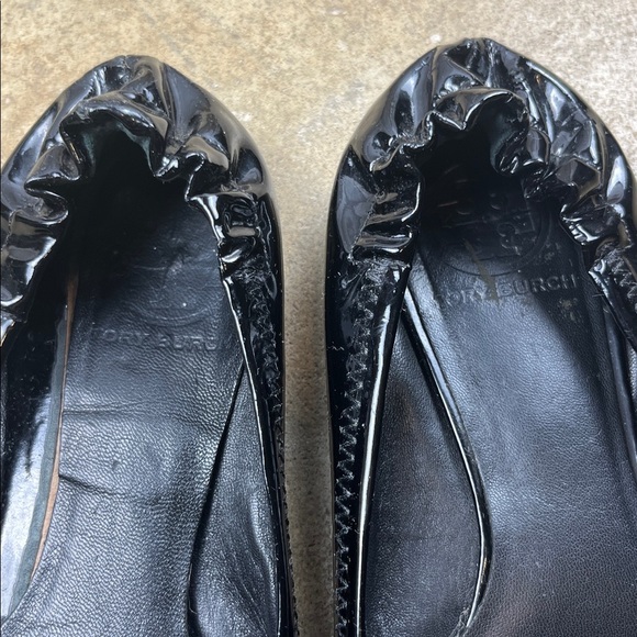 Tory Burch patent leather Black Ballet Flats
Size: 5?(please read description) - Picture 8 of 9